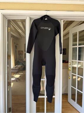 O’Neill Epic 4/3mm Full Wetsuit Men’s L Black Back Zip NWT